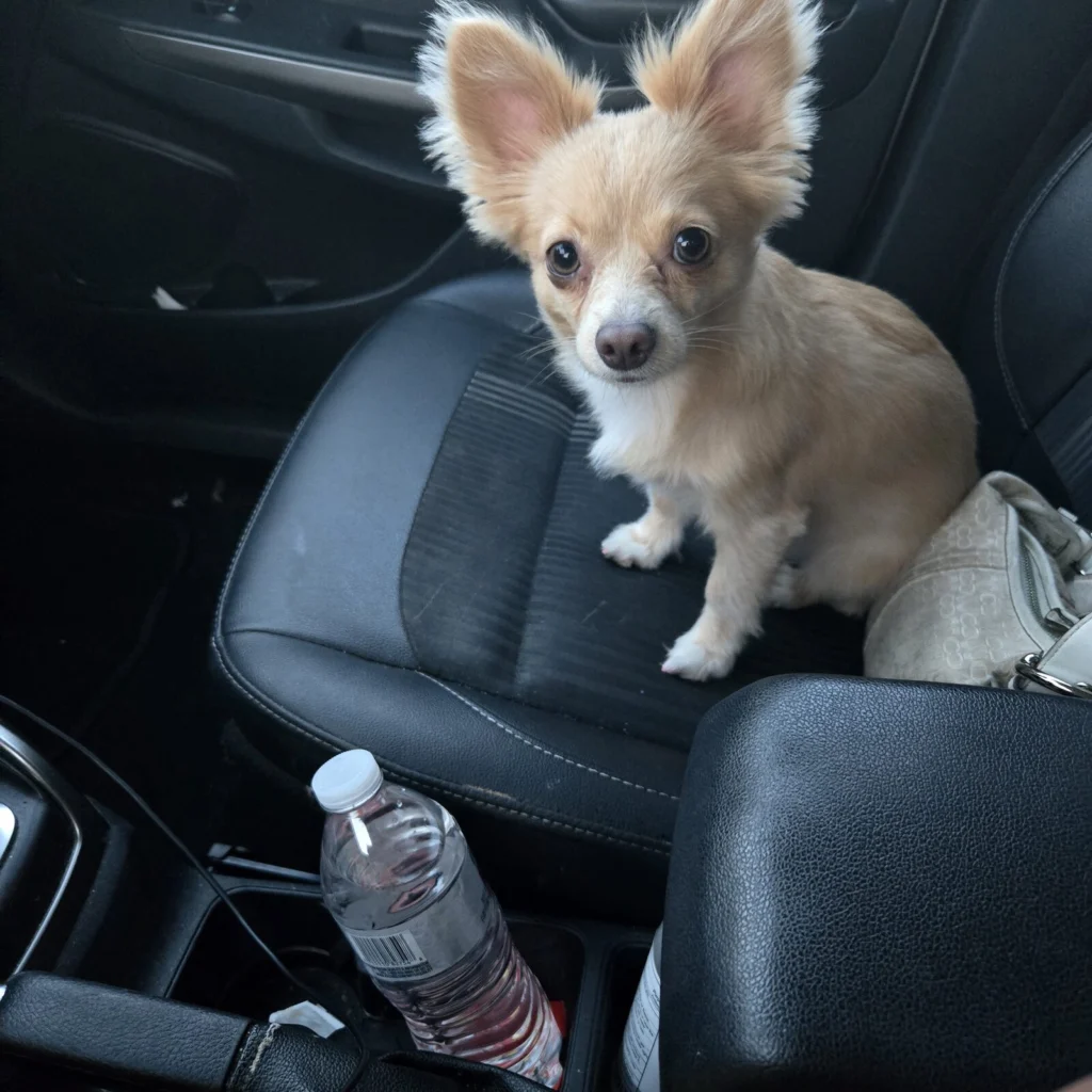 Dilcy, lost dog, Chihuahua papillon